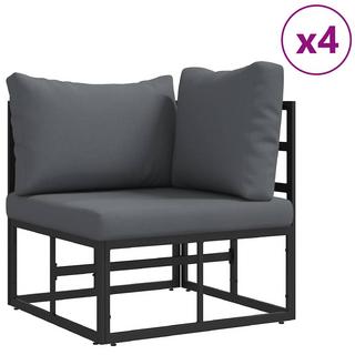 VidaXL Garten-sofa-set aluminium  