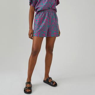 La Redoute Collections  High-Waist-Shorts aus reiner Baumwolle 