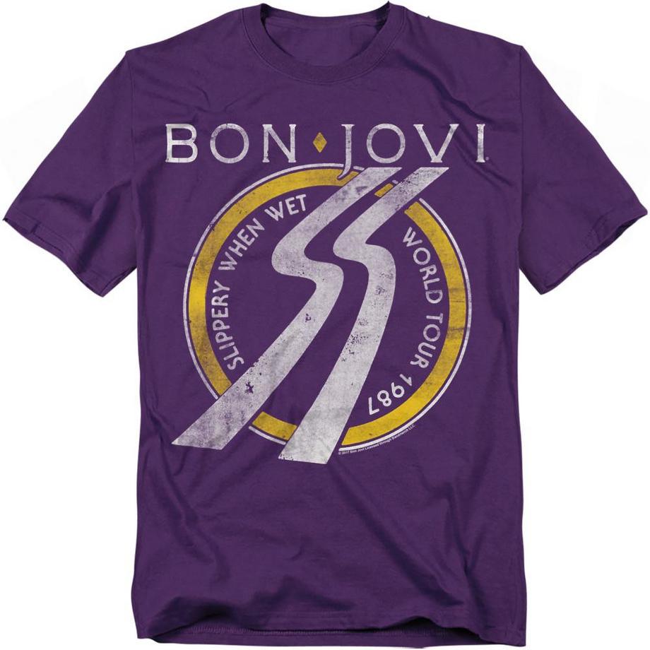 T-ShirtMotiftyle Dates De Tournée Slippery When Wet