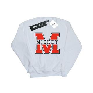 Disney Mickey Mouse College Logo Sweatshirt  
