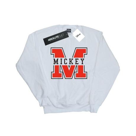 Disney Mickey Mouse College Logo Sweatshirt  