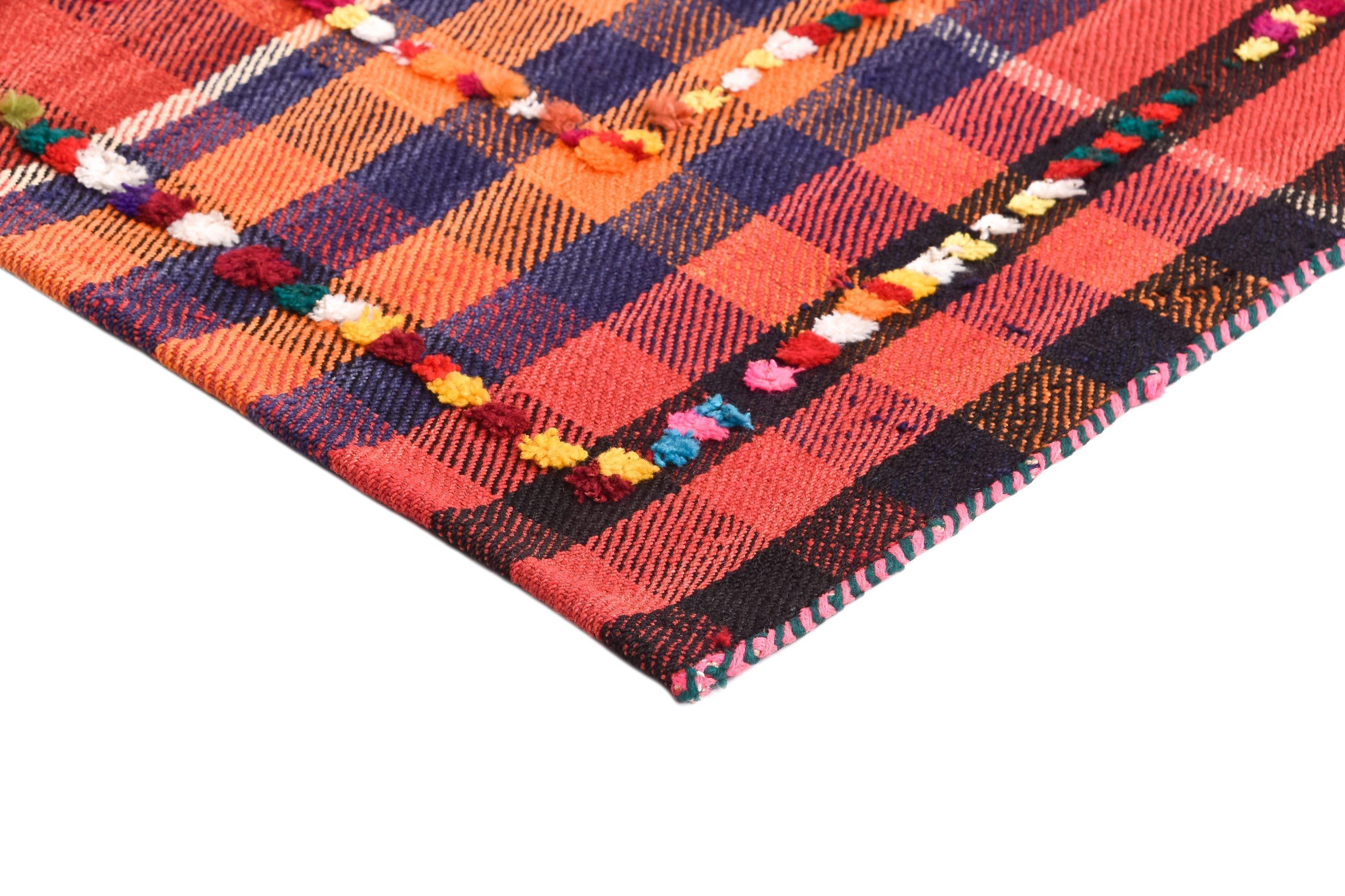 VIDAL Tapis fait à la main Jajim old  