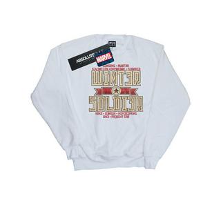 MARVEL Winter Soldier Grafikdruck Sweatshirt  