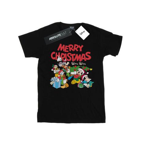 Disney Mickey Mouse And Friends Winter Wishes T-Shirt  