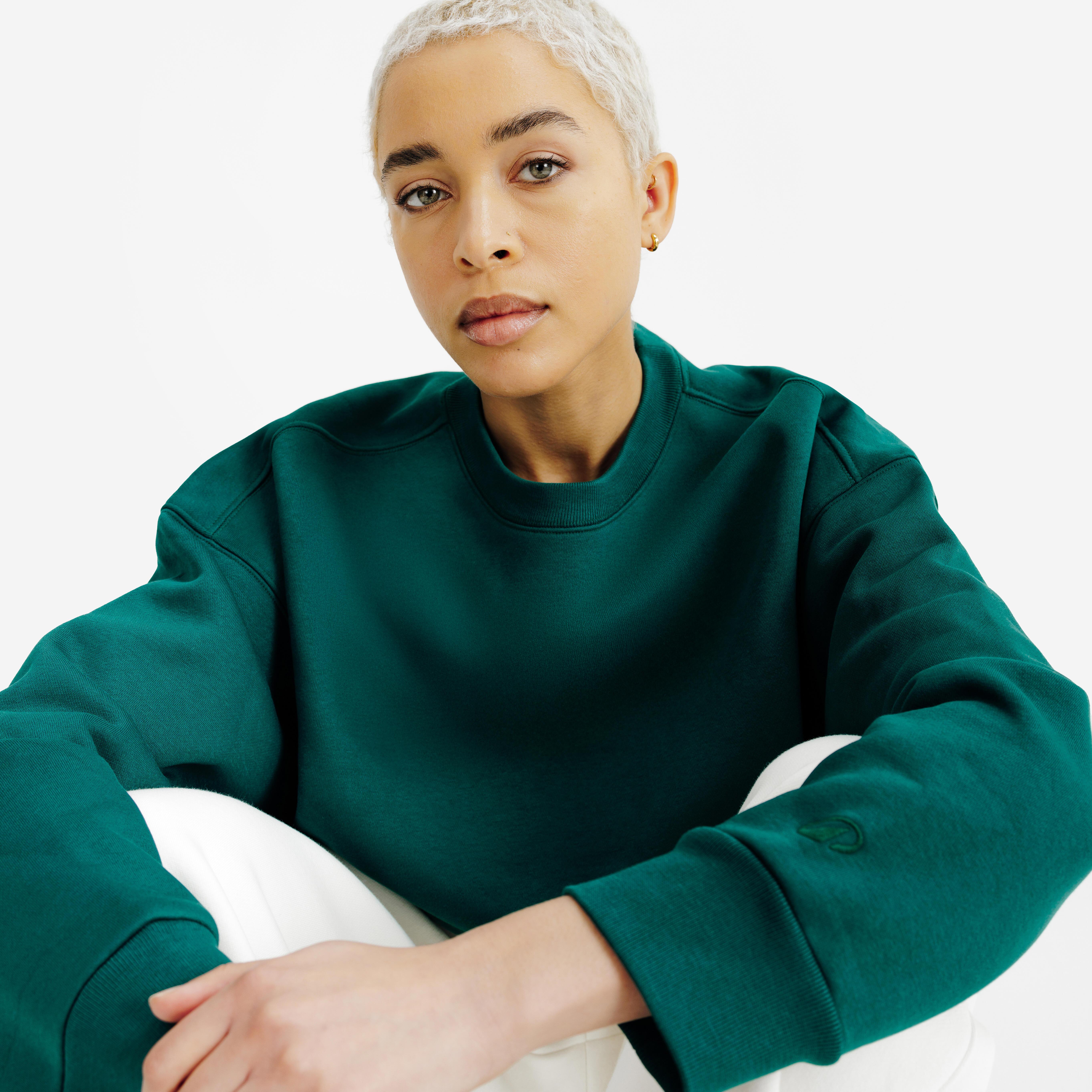 DECATHLON Felpa girocollo cotone  