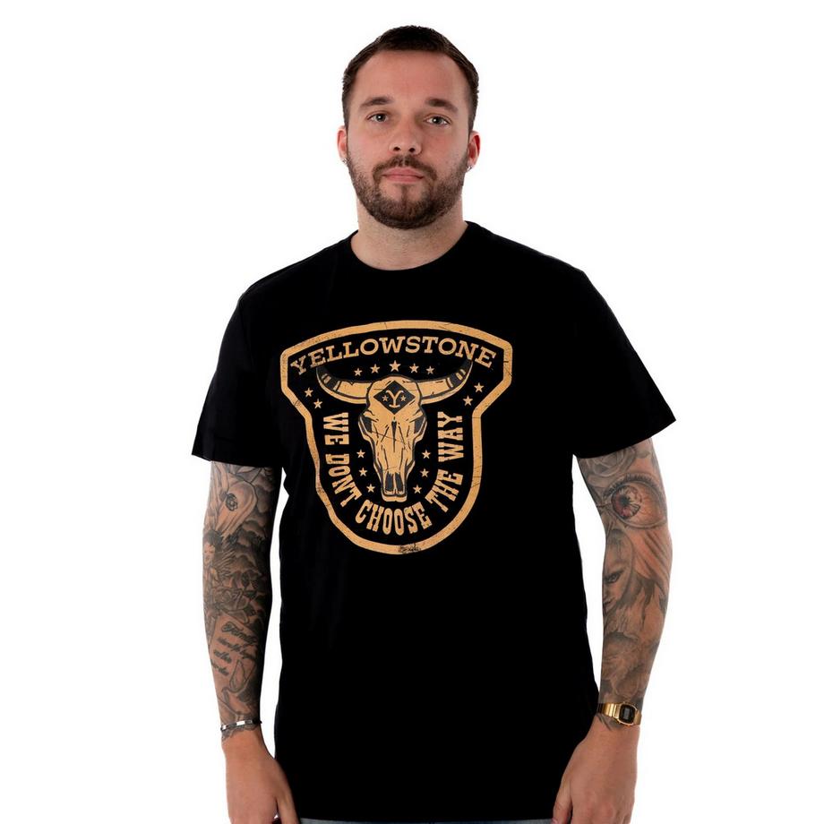Yellowstone We Don't Choose The Way T-Shirt Manches Courtes  