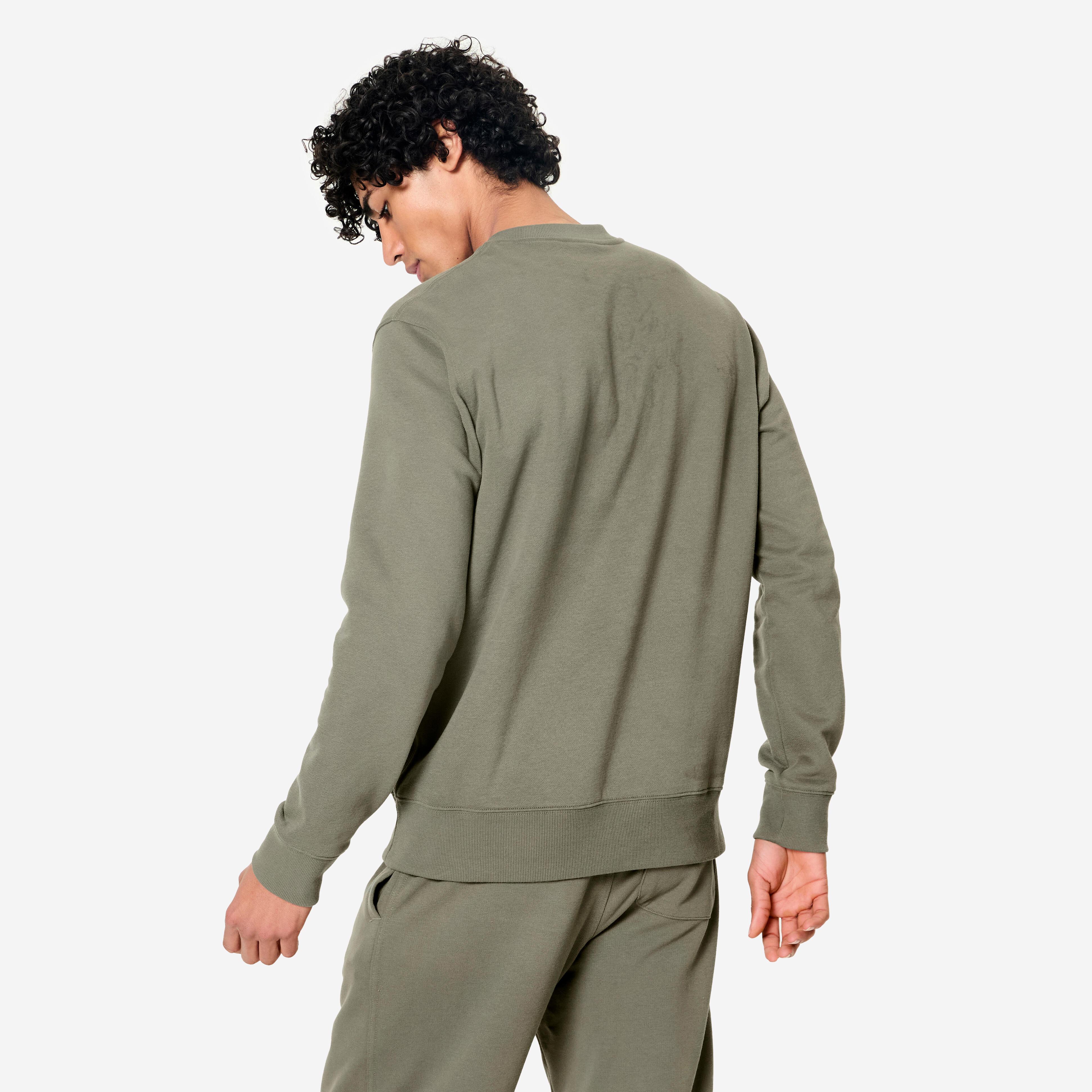 DOMYOS Felpa Basica Calda in Cotone  