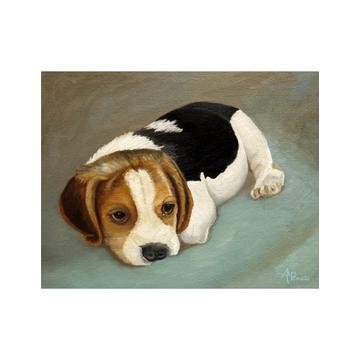 Cute Beagle - 30x40 cm