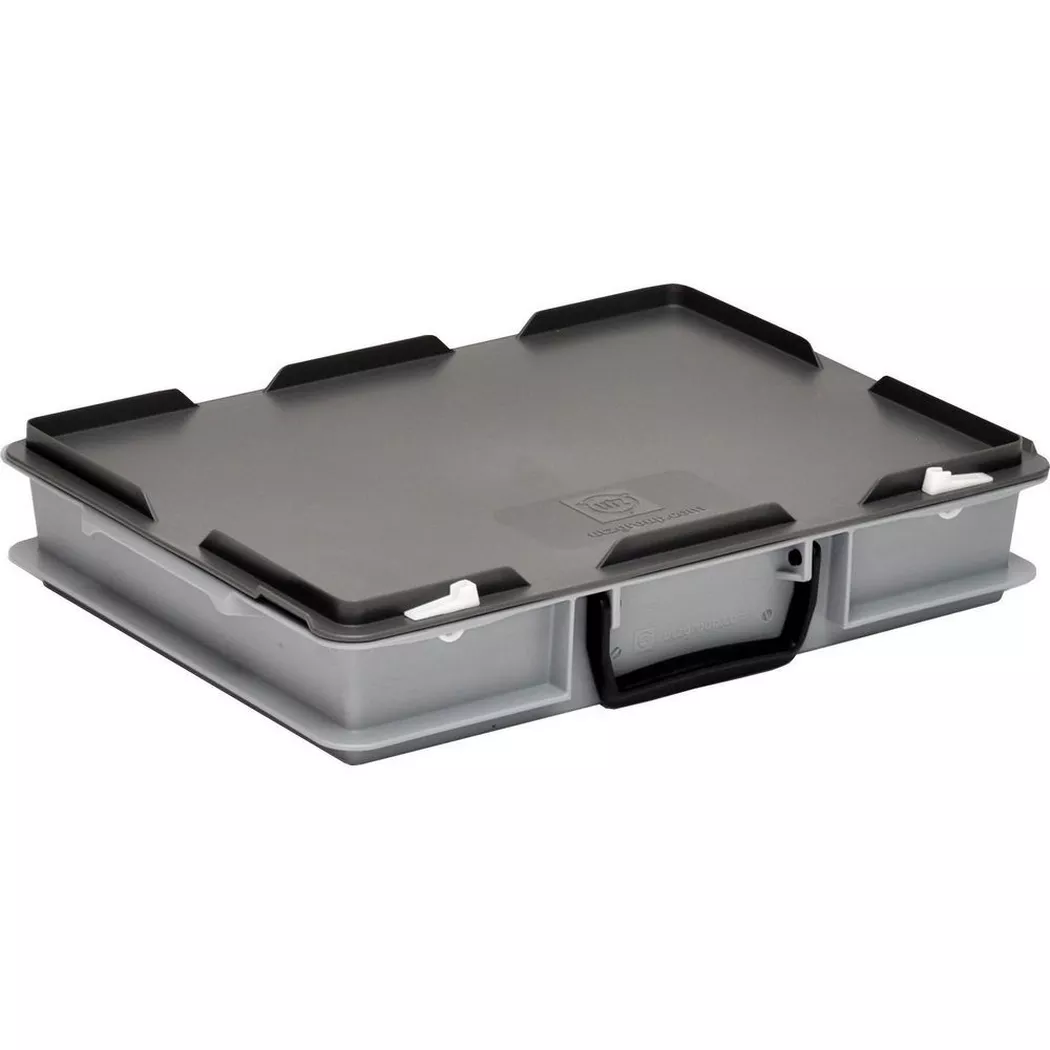 UTZ - Stapelbehälter RAKO Koffer, One Size, Grau