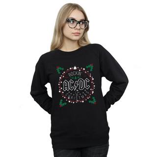 AC/DC  ACDC Christmas Circle Sweatshirt 