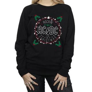AC/DC ACDC Rockin Christmas Felpa Slim Fit  