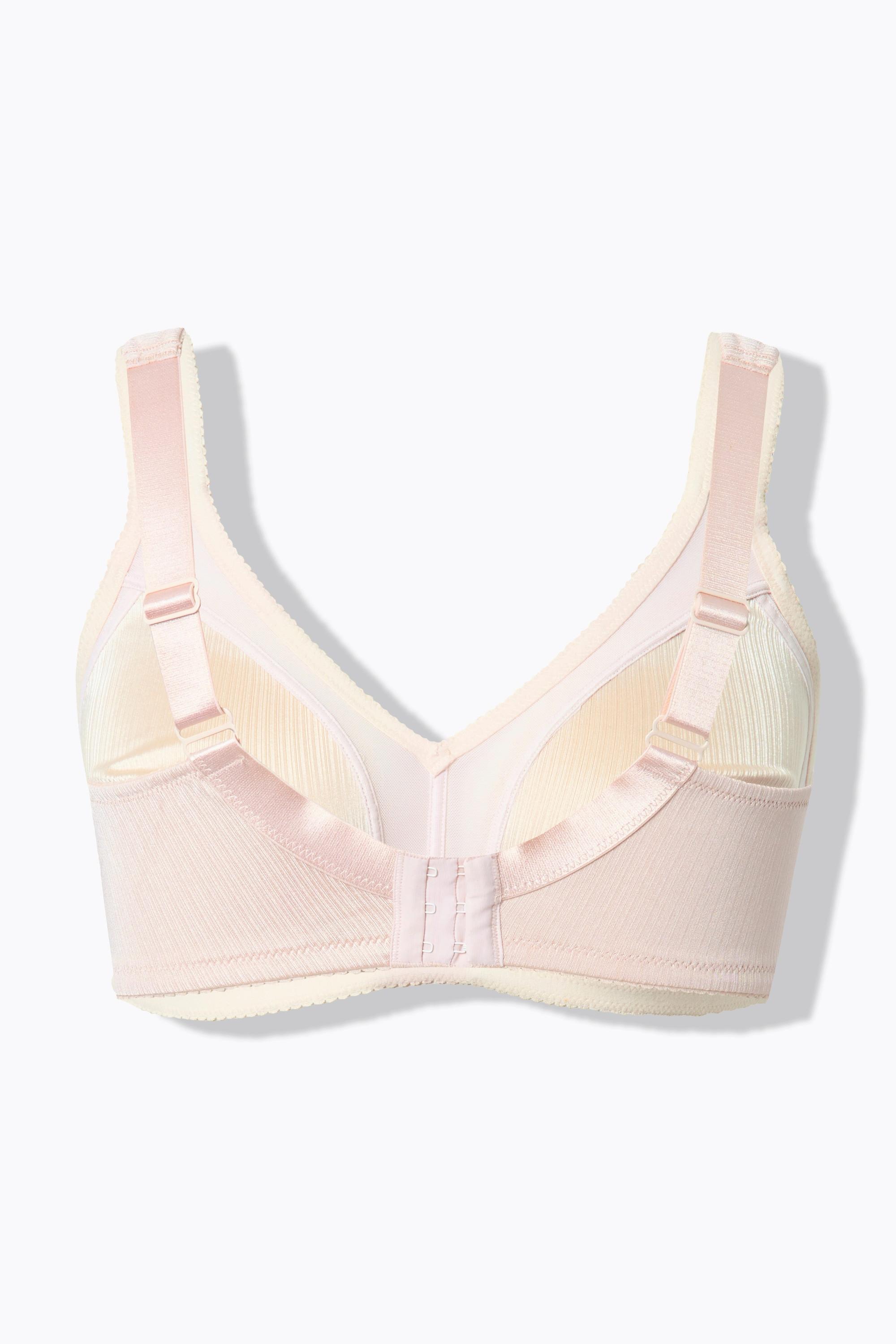 Ulla Popken Minimizer-BH Satin Spitze Ohne Bügel Cup C-F  