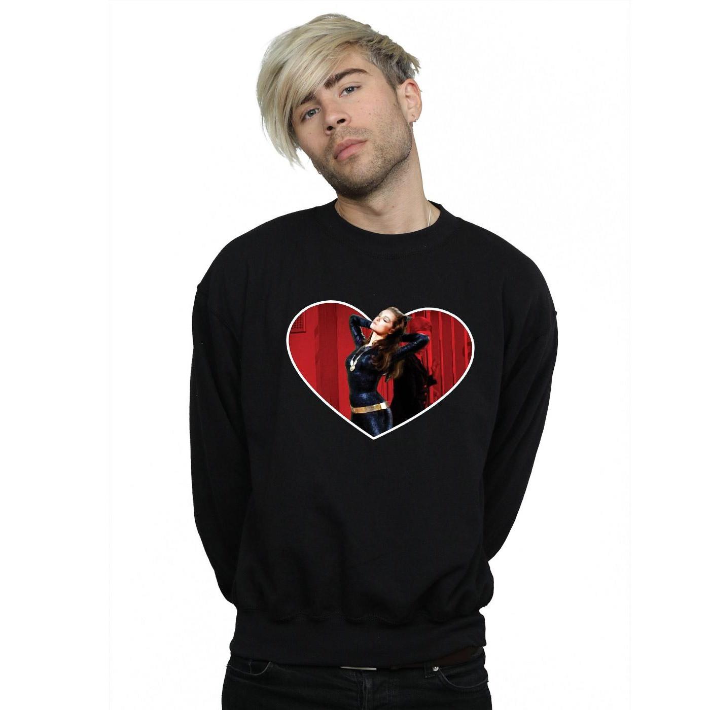 DC COMICS  Batman TV Series Catwoman Heart Sweatshirt 