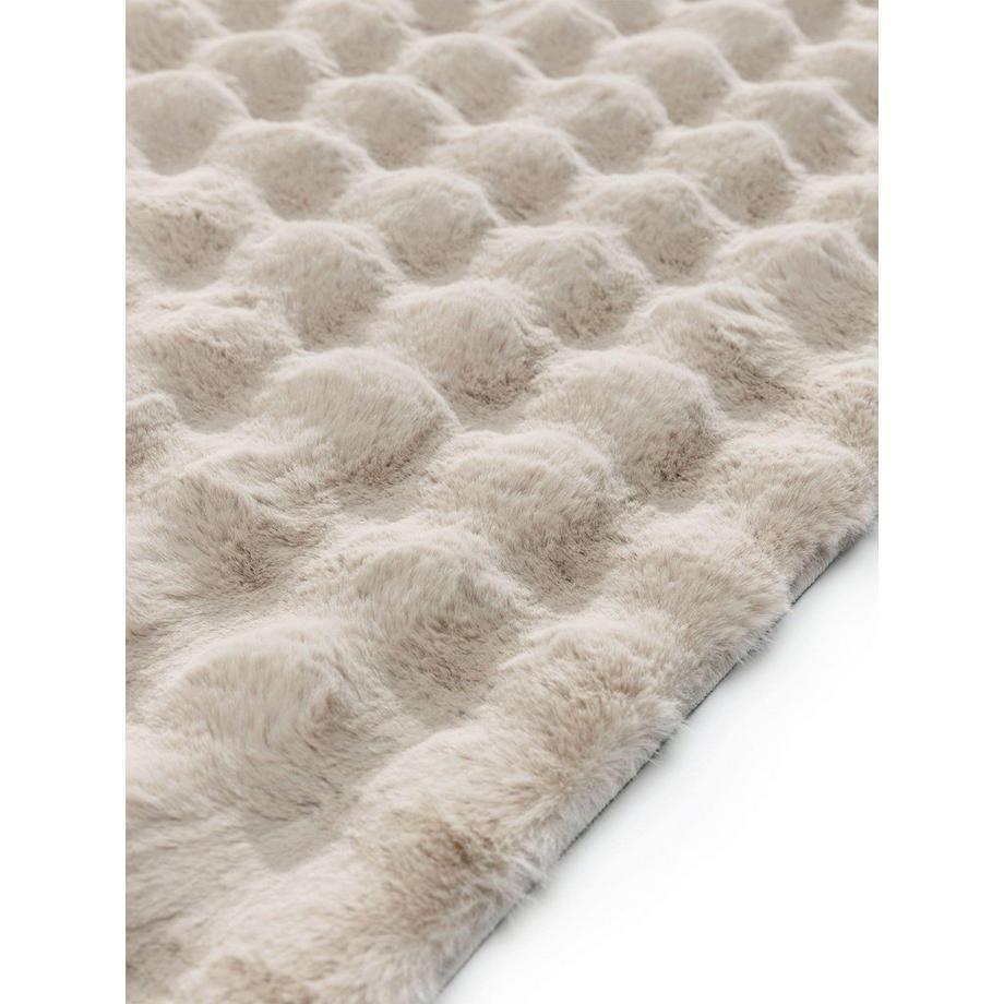 Benuta Tapis Fausse fourrure Dave Beige  