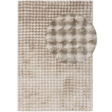 Tappeto di pelliccia Dave Beige