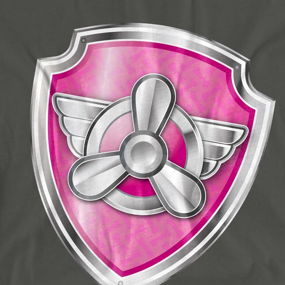 PAW PATROL Skye Badge Print T-Shirt  