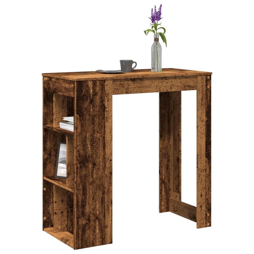VidaXL Table de bar bois d'ingénierie  