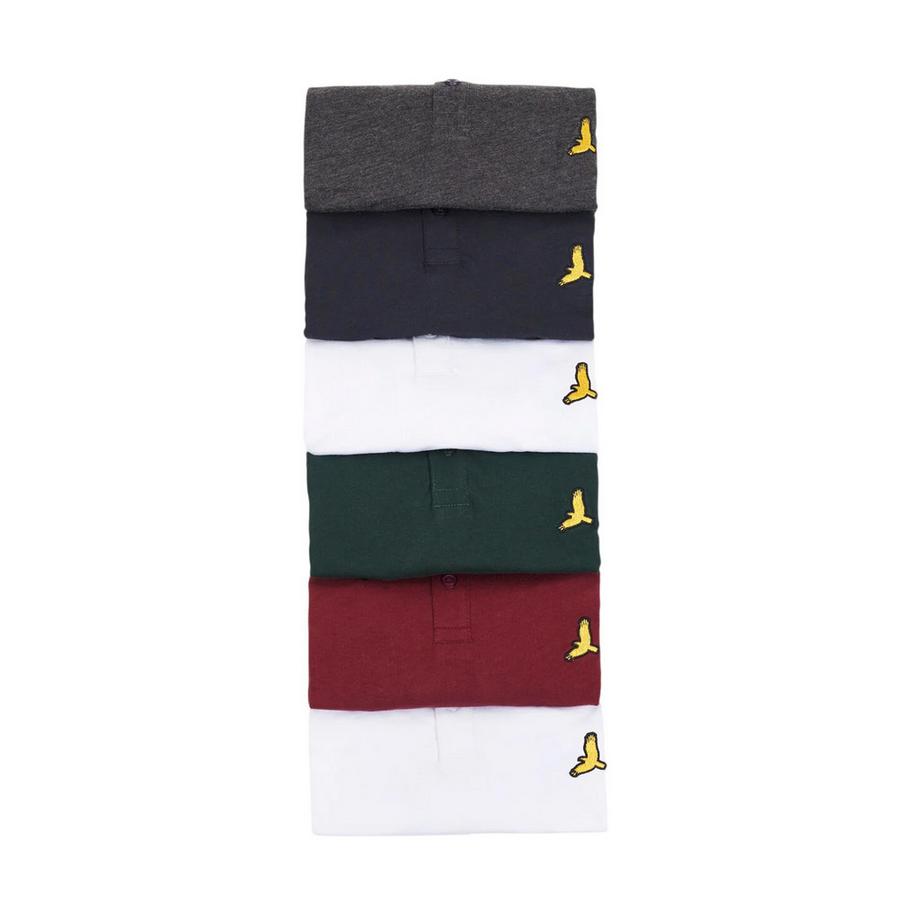Lot De 6 Polos Manches Courtes