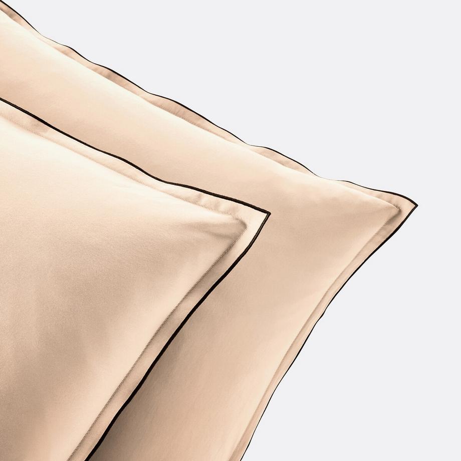 La Redoute Intérieurs Victor Uni Satin de Coton Taie d'Oreiller  