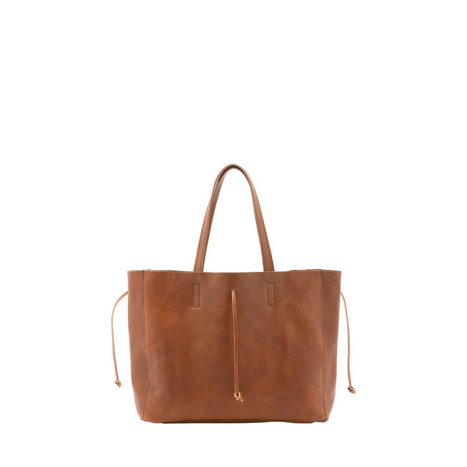 Viola Castellani Sac à bandoulière avec fermeture à lacets en cuir  