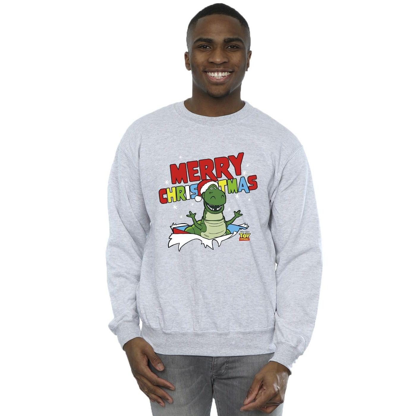 Disney Toy Story Merry Christmas Rex Sweatshirt  
