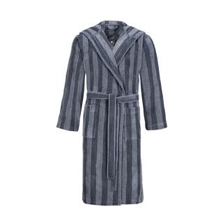 BUGATTI Lucca Gestreifter Bademantel mit Kapuze  