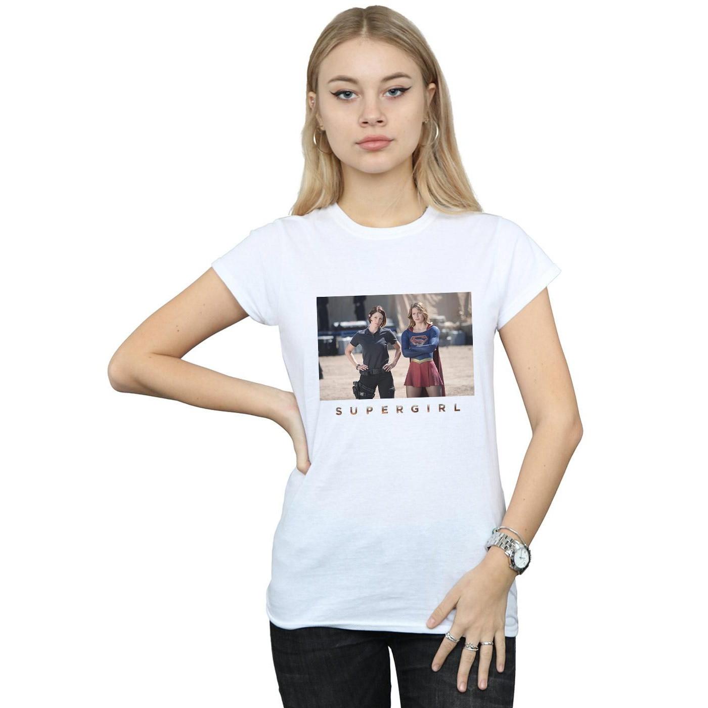DC COMICS Supergirl Kara e Alex Foto T-Shirt  