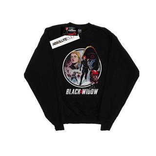 MARVEL Black Widow Stampa Grafica Felpa  