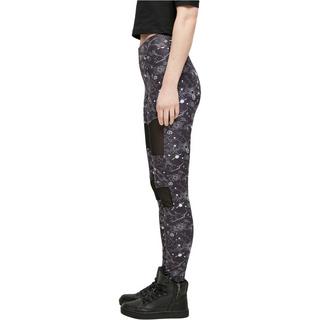 URBAN CLASSICS  bedruckte leggings für en tech esh aop 