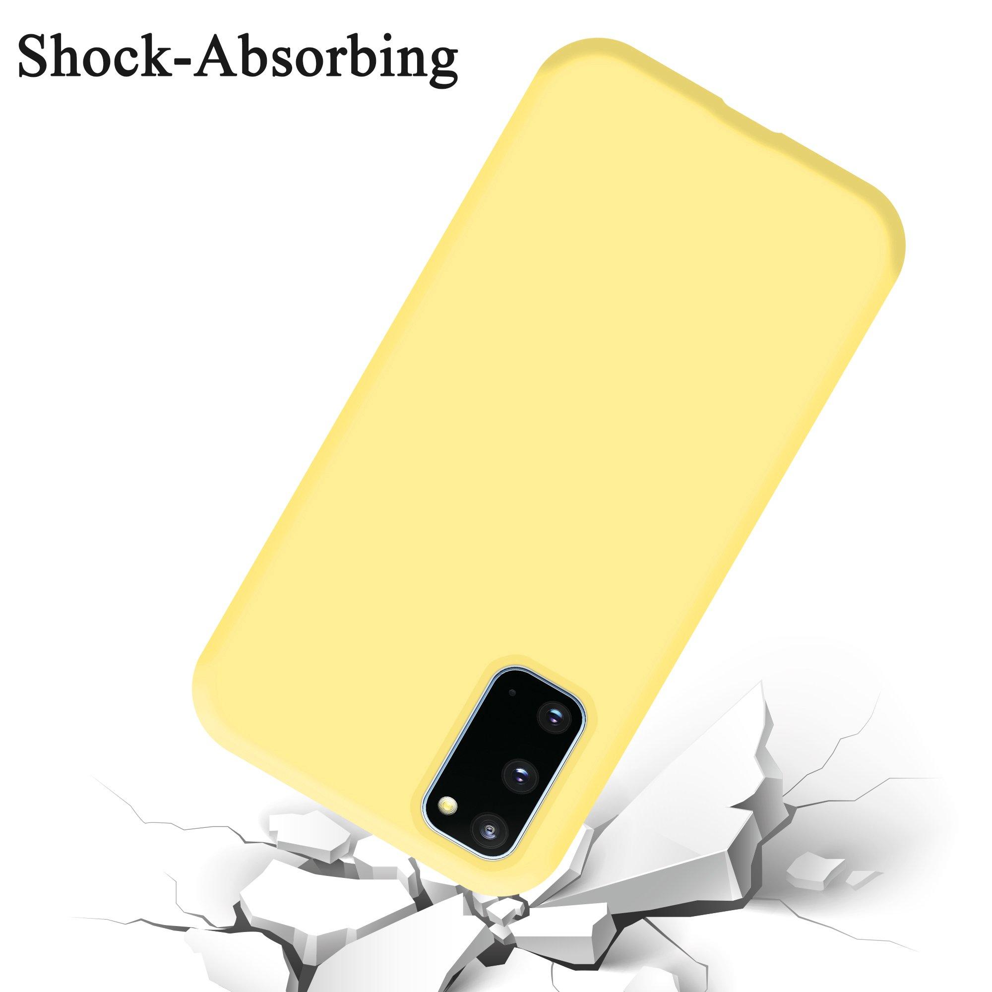 Cadorabo  Housse compatible avec Samsung Galaxy S20 - Coque de protection en silicone TPU flexible 