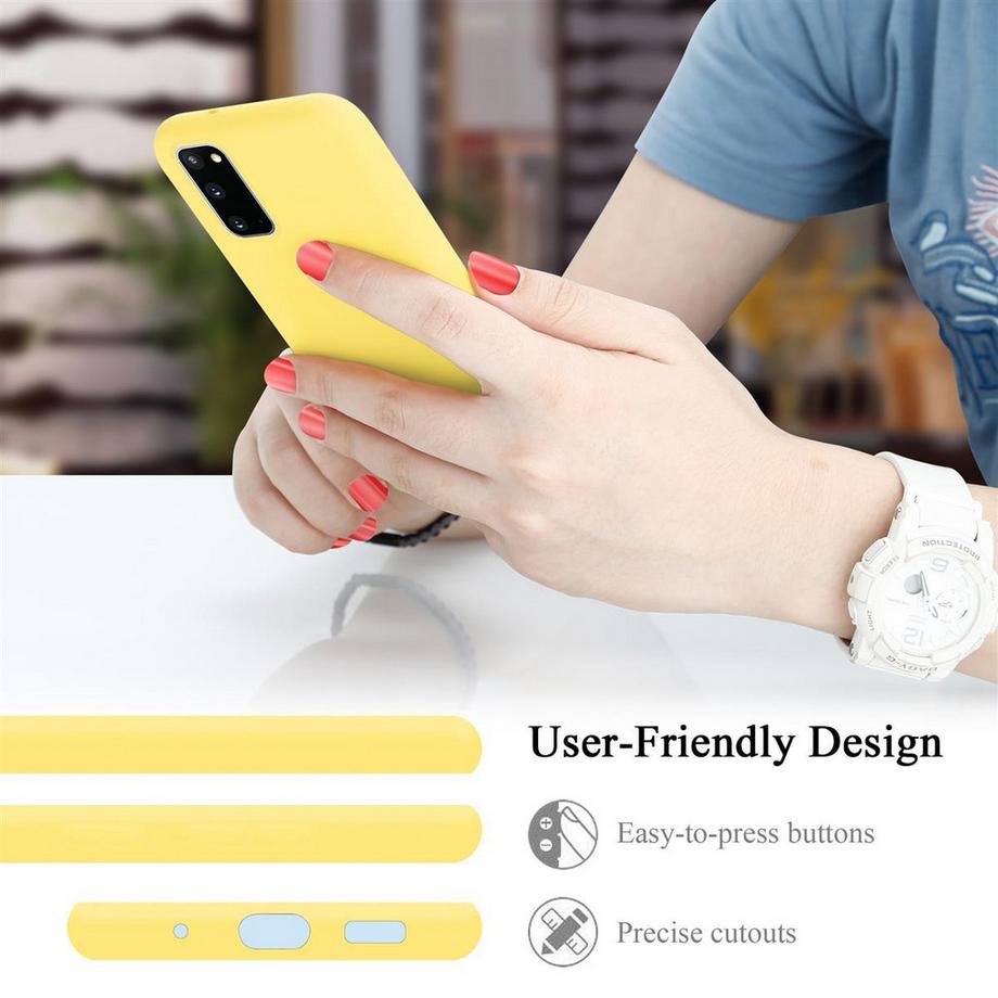 Cadorabo  Housse compatible avec Samsung Galaxy S20 - Coque de protection en silicone TPU flexible 