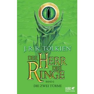 Der Herr der Ringe. Bd. 2 - Die zwei Türme (Der Herr der Ringe. Ausgabe in neuer Übersetzung und Rechtschreibung, Bd. 2) Tolkien, J.R.R.; Krege, Wolfgang (Übersetzung) Copertina rigida 