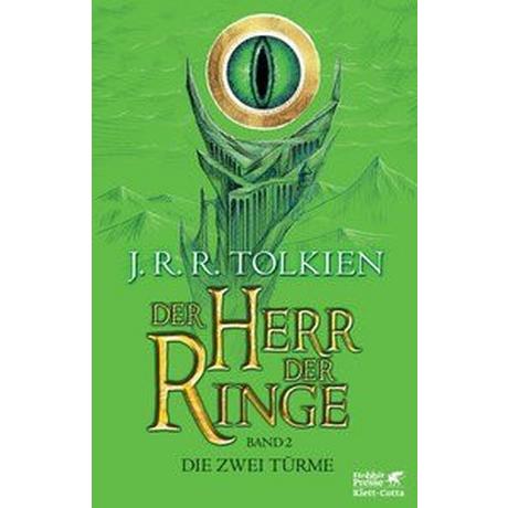 Der Herr der Ringe. Bd. 2 - Die zwei Türme (Der Herr der Ringe. Ausgabe in neuer Übersetzung und Rechtschreibung, Bd. 2) Tolkien, J.R.R.; Krege, Wolfgang (Übersetzung) Copertina rigida 