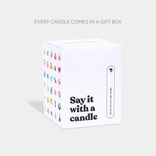 CandleHand Bougie Parfumée Woody Virgo Baby  