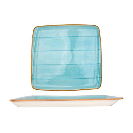 Bonna  Assiette de service - Aqua -  Porcelaine - lot de 2 