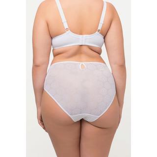 Ulla Popken  Slip midi con stampa floccata e apertura sul retro 