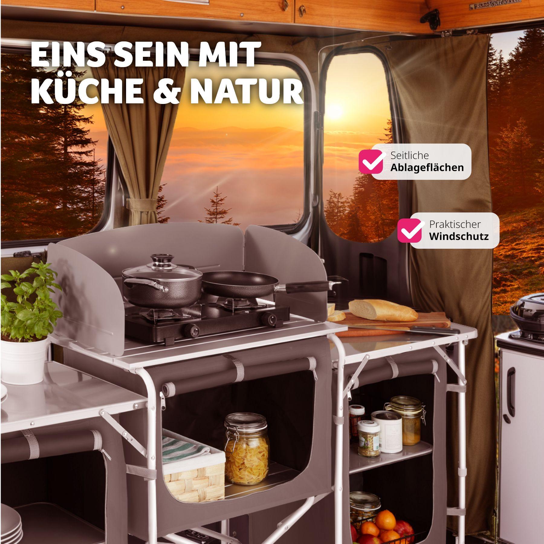 Tectake  Cuisine de camping 