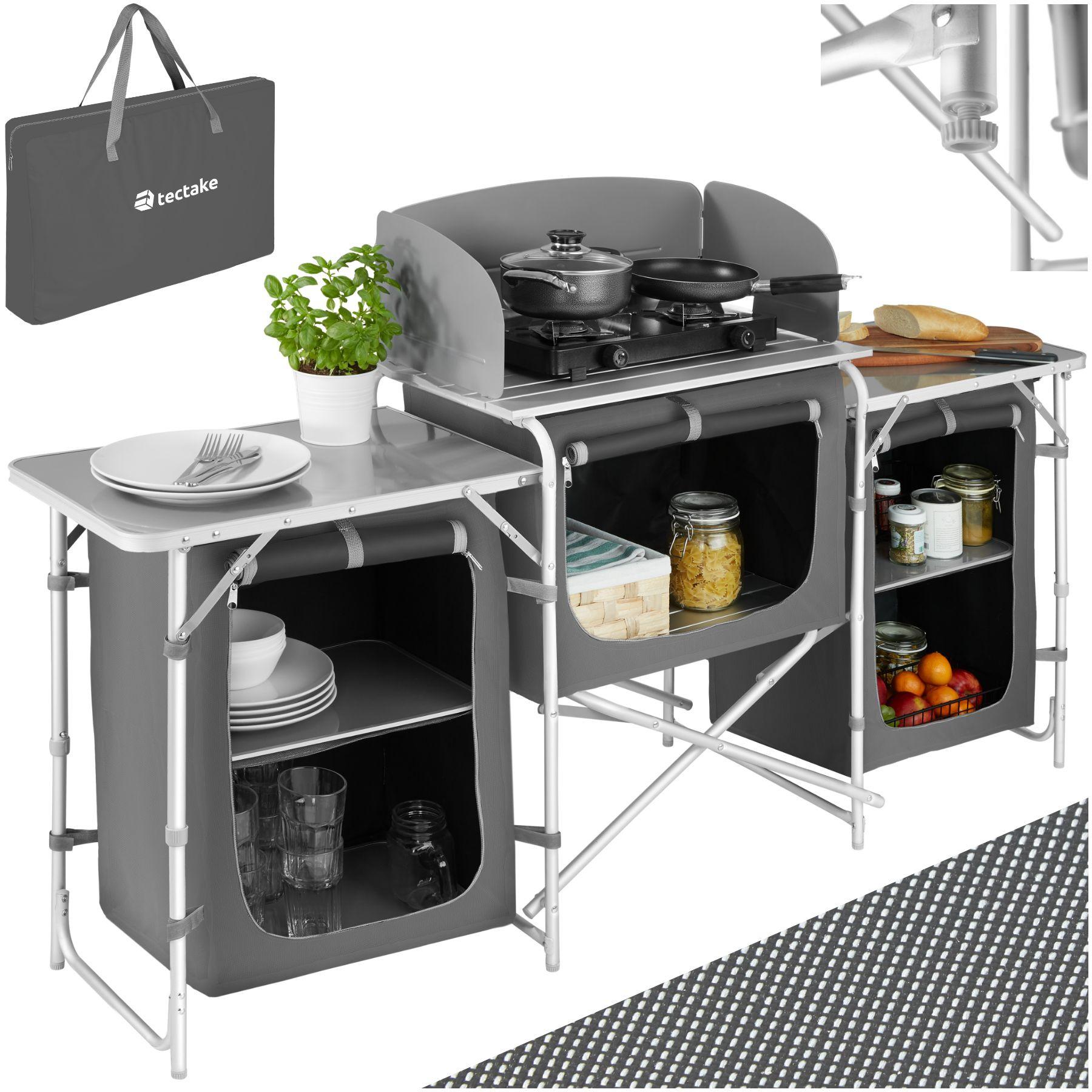 Tectake  Cuisine de camping 