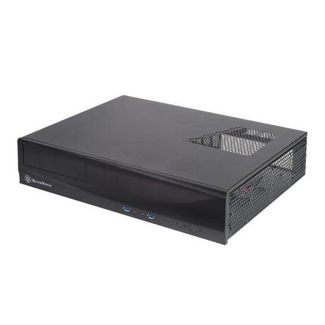 SilverStone  ML03 HTPC Schwarz 