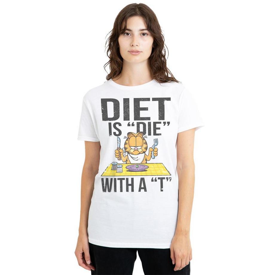 Garfield T-ShirtDiet Is Die With A T  