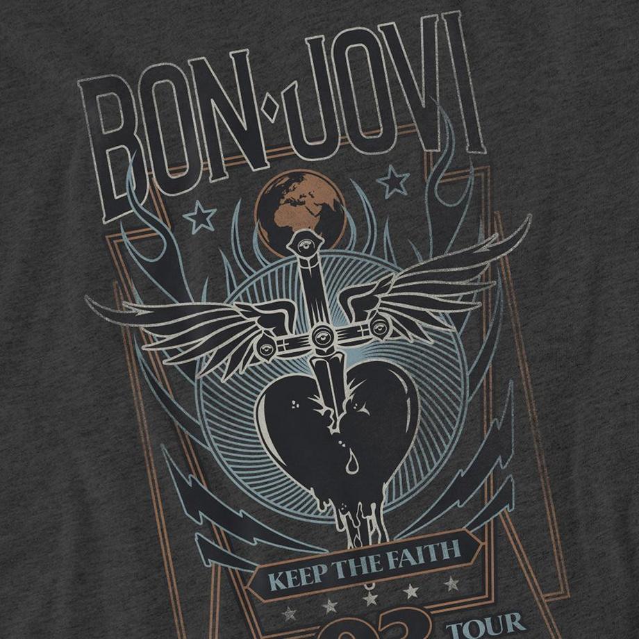 Bon Jovi  T-ShirtKeep The Faith 