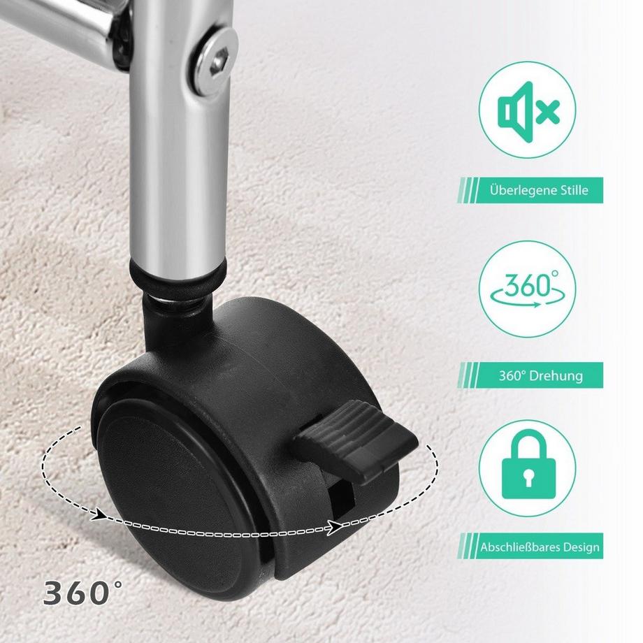 Northix Chariot de rangement avec 10 tiroirs  