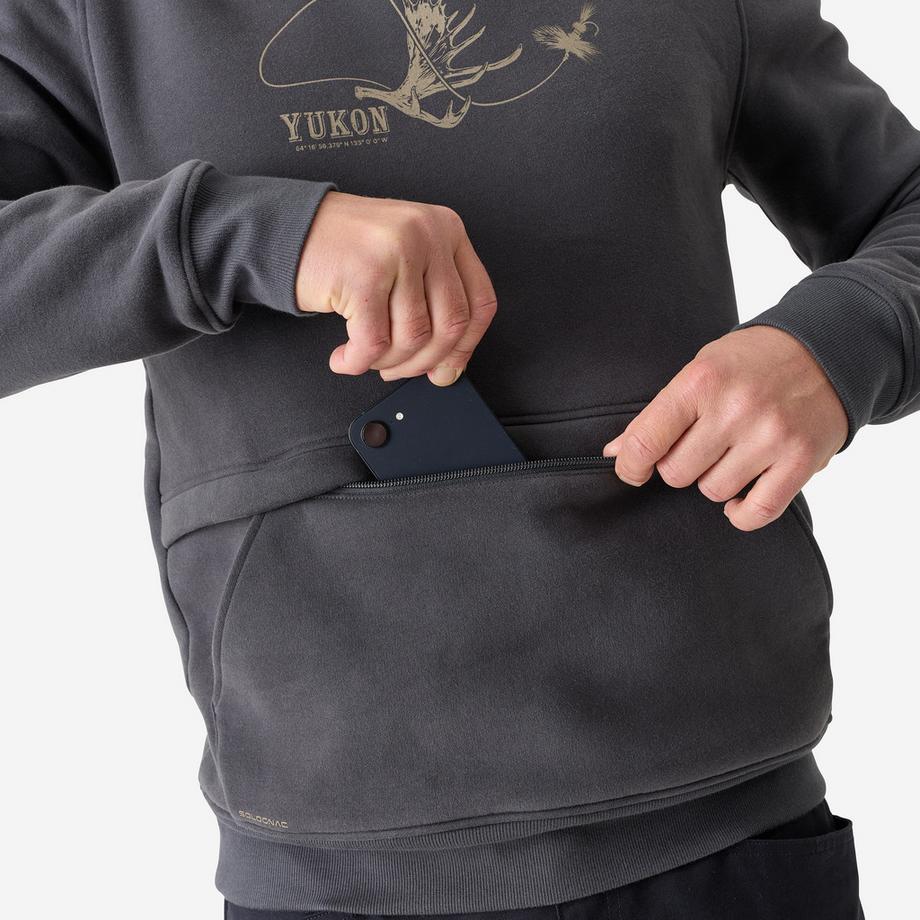 SOLOGNAC Sweat à capuche avec logo  