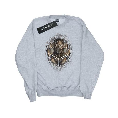 MARVEL Black Panther Mask Graphic Print Sweatshirt  