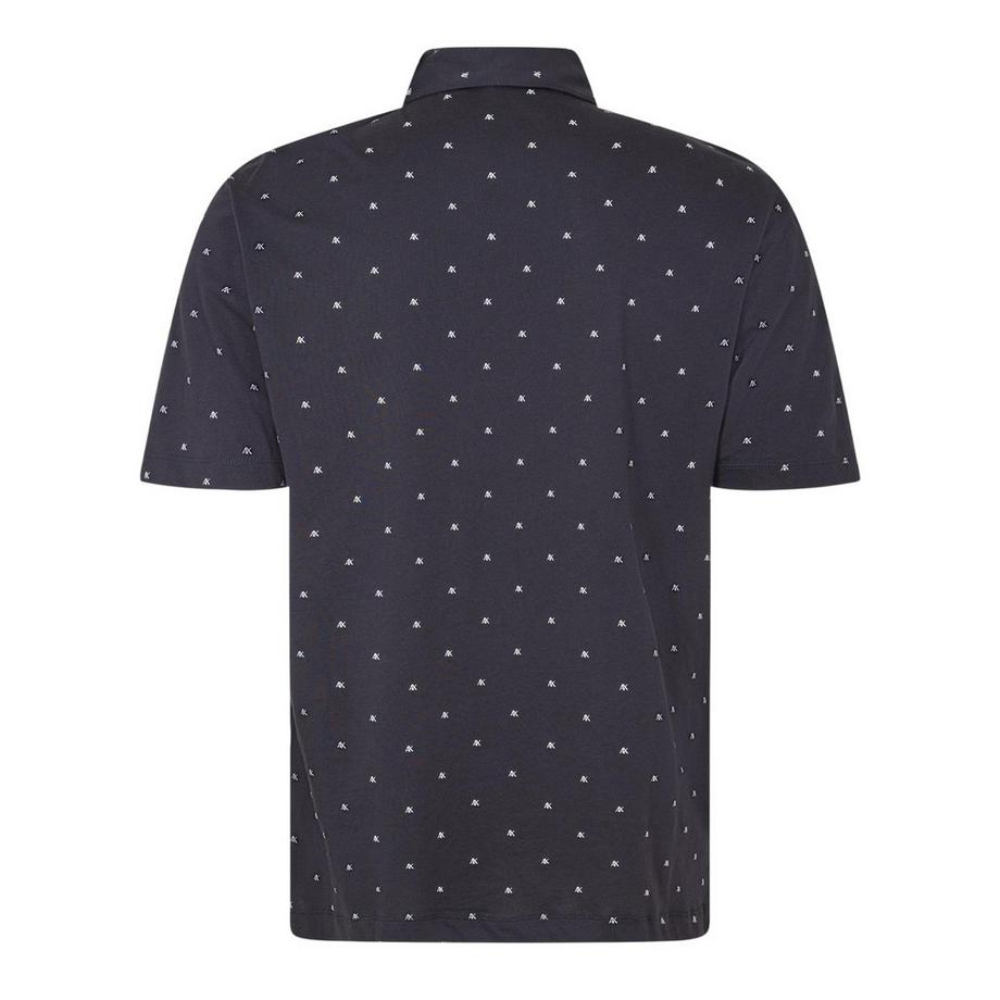 Armani Exchange Polo Manches Courtes avec Logo et Détail Rayé  