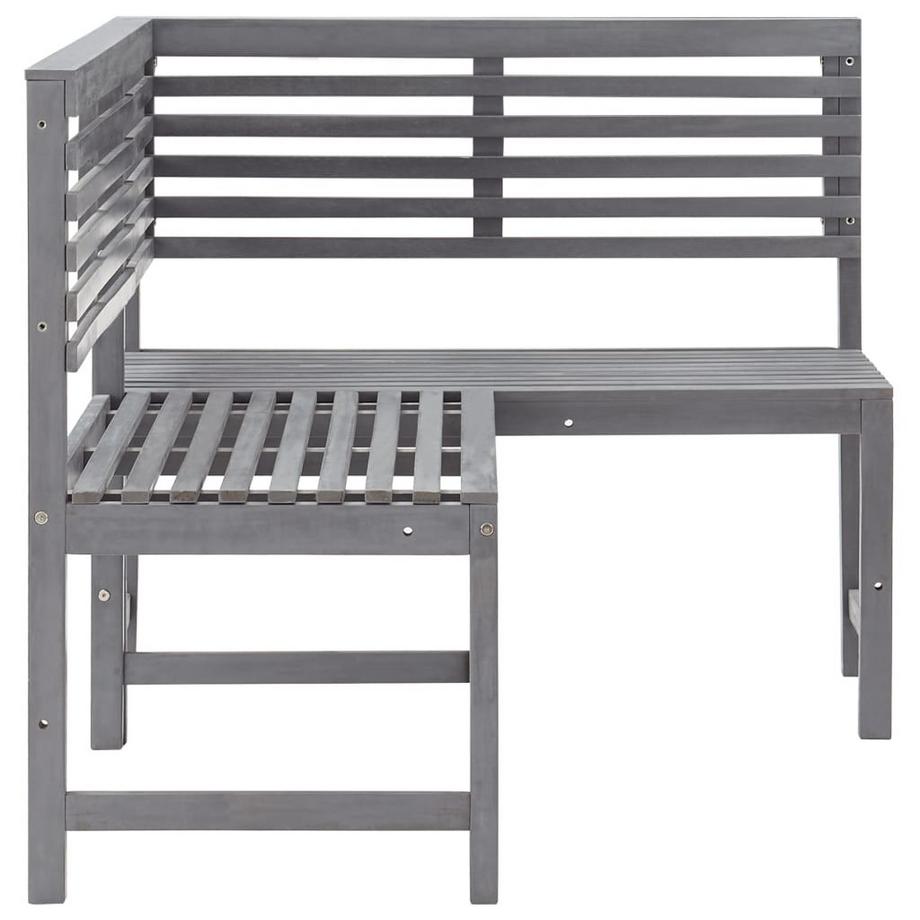VidaXL Banc d'angle bois d'acacia  
