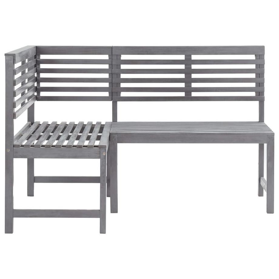 VidaXL Banc d'angle bois d'acacia  