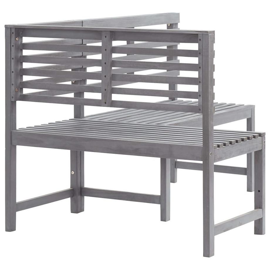 VidaXL Banc d'angle bois d'acacia  
