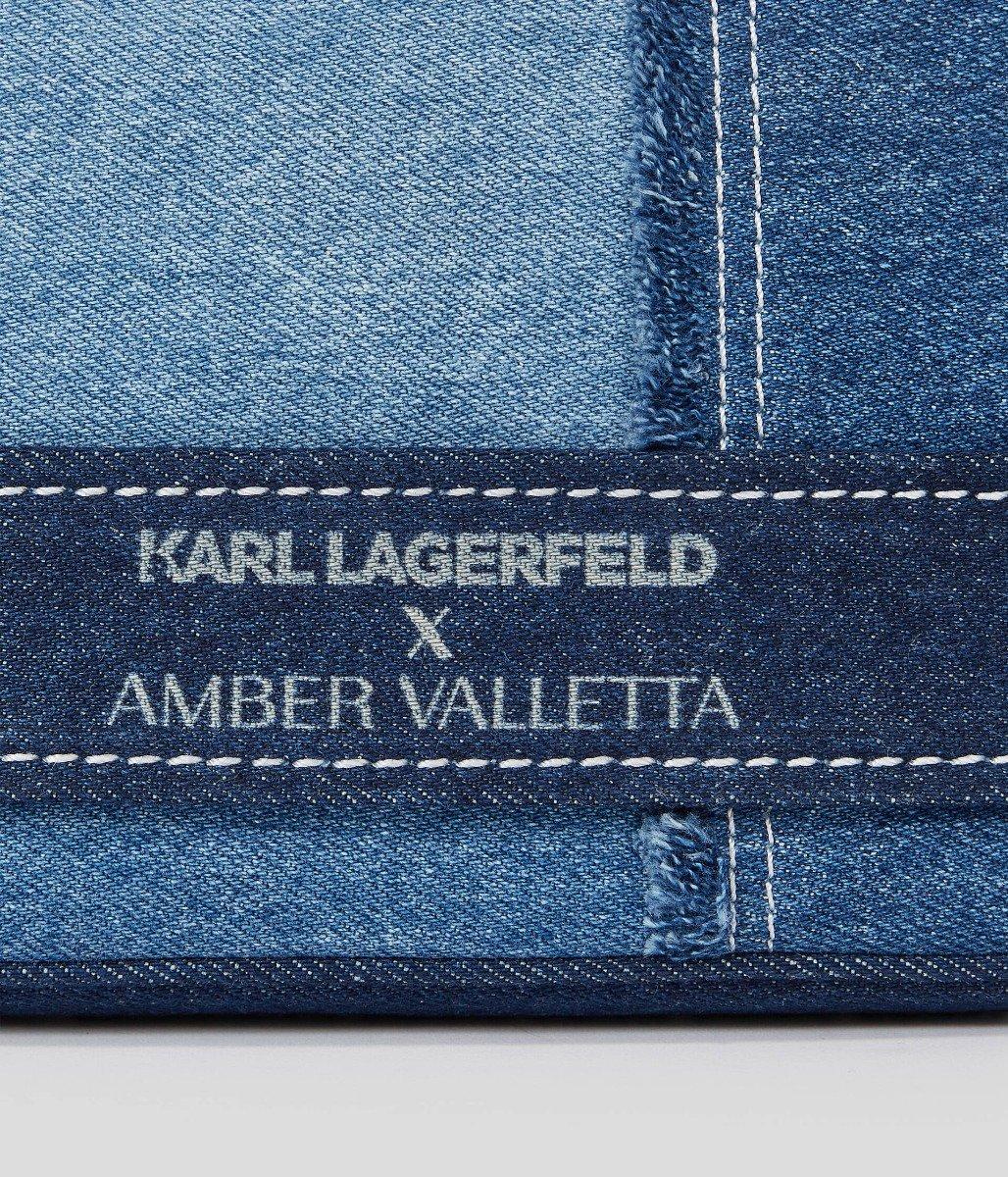 KARL LAGERFELD  KLXAV SHOULDERBAG DENIM-0 