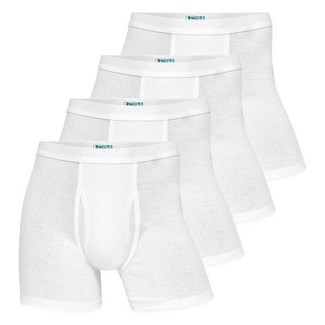 JBS 4er Pack Organic Cotton Lange Boxer Shorts  